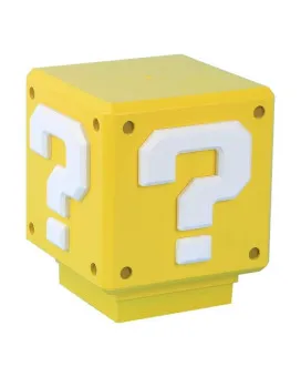 Lampa Paladone Super Mario - Mini Question Block With Sound 