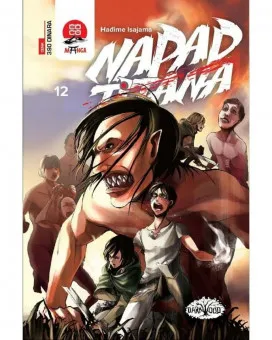 Manga Strip Attack on Titan - Napad Titana -  12 