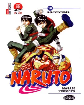 Manga Strip Naruto 10 - Sjajni nindža 