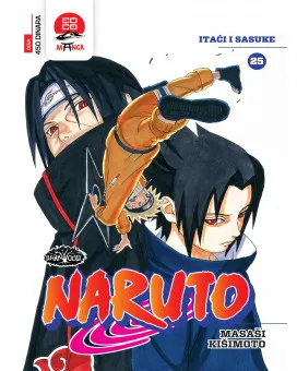 Manga Strip Naruto 25 - Itaći i Sasuke 