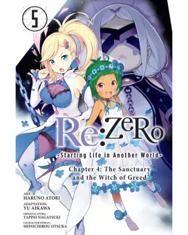 Manga Strip Re:Zero - Starting Life In Another World - Chapter 4: The Sanctuary And The Witch of Greed 