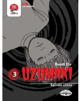 Manga Strip Uzumaki 3 - Spirala užasa 