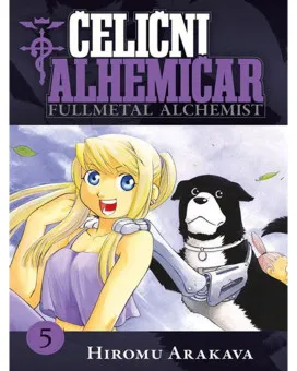 Manga strip Čelični alhemičar 5 