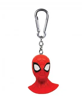 Privezak Marvel - Spider-Man Head - 3D Keychain 