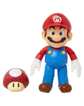 Mini Figure Super Mario - Wave 19 - Mario With Super Mushroom 