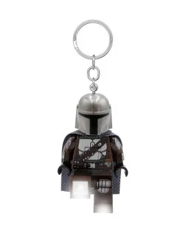 Mini-Flashlight with Keychains Lego Star Wars - Mandalorian 