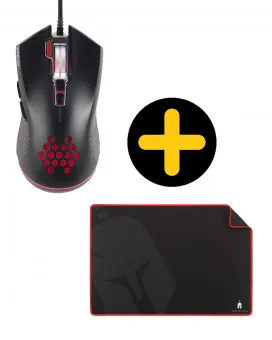 Miš Spartan Gear Titan 2 + Podloga Spartan Gear Ares 2 XL 