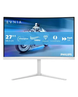Monitor Philips 27'' IPS 27M2C5501/00 White zakrivljeni 