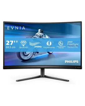 Monitor Philips Evnia 27'' VA 27M2C5500W/00 Black zakrivljen 