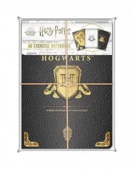 Notes Harry Potter - A6 3-Pack - Hogwarts Shield 
