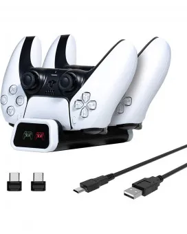Numskull Playstation 5 Fast Charging Dock For 2 Controllers 