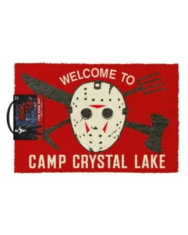 Otirač Friday The 13th - Welcome to Camp Crystal Lake - DoorMat 