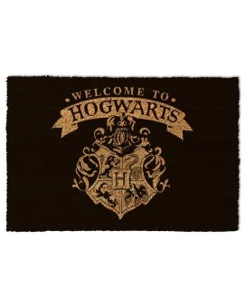 Otirač Harry Potter - Welcome to Hogwarts - Black - Door Mat 