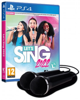 PS4 Let's Sing 2022 + 2 Mic 