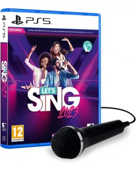 PS5 Let's Sing 2023 + 1 Mikrofon 