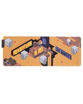 Podloga Paladone Minecraft - Adventure is an Attitude - Light Up Desk Mat 