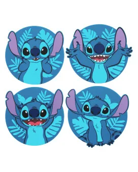 Podmetači za čaše Paladone - Stitch Shaped Coasters 
