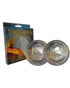 Podmetači za čaše The Lord of the Rings - Set of 4 Metal Coasters 