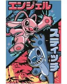 Poster Lilo & Stitch - Japanese Combo 