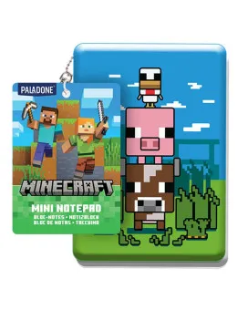 Privezak Notes Paladone - Minecraft - Mini Puffy Notepad Keyring 