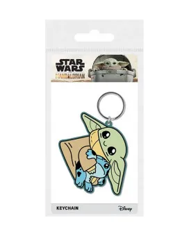 Privezak Star Wars The Mandalorian - Grogu's Little Friend 