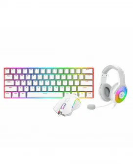 Tastatura Redragon Combo 3 in 1 - S129W - White 