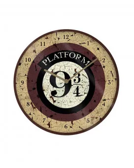 Sat Harry Potter - Platform 9 3/4 - Wall Clock 