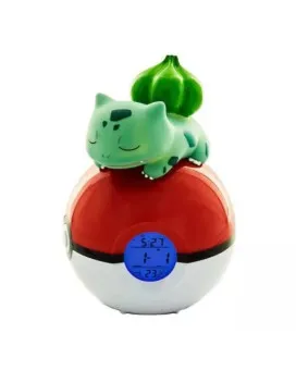 Sat Pokemon - Bulbasaur - Alarm Clock with Light 