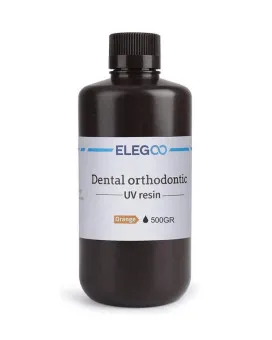 Smola Elegoo Dental Orthodontic UV Resin 0.5kg - Orange 