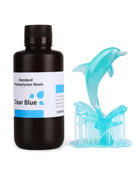 Smola Elegoo Standard Resin 1kg - Clear Blue 