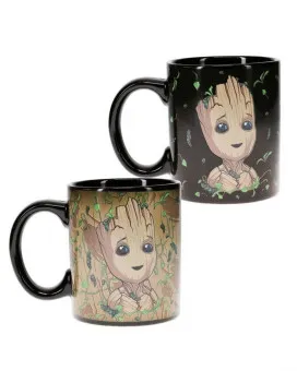 Šolja Paladone Marvel - Groot Heat Change Mug 