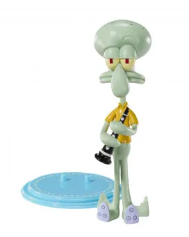 Bendable Figure Bendyfigs - SpongeBob Squarepants - Squidward Tentacles 