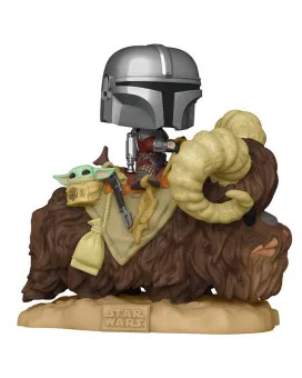 Bobble Figure Star Wars POP! - The Mandalorian & The Child On Bantha