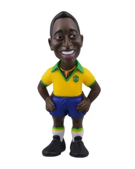 Statue Football Stars Minix -Brasil - Pele ( 1st Kit ) 