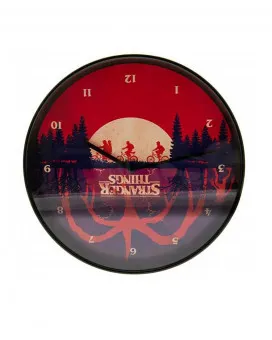 Stoni Sat Stranger Things Upside Down - Wall Clock 