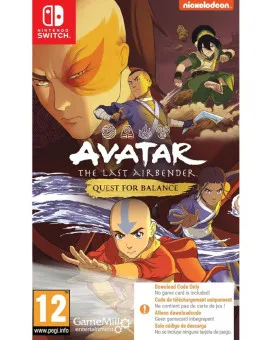 Switch Avatar The Last Airbender - Quest for Balance (Code in a Box) 