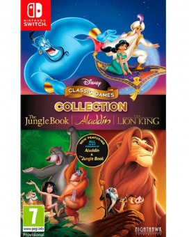 Switch Disney Classic Games - Collection - The Jungle Book, Aladdin & The Lion King 