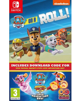 Switch Paw Patrol - On a Roll & Mighty Pups - Compilation 