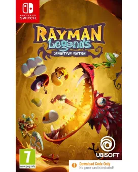 Switch Rayman Legends - Definitive Edition - Code In A Box 