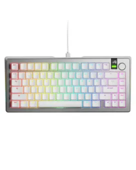 Tastatura Glorious GMMK 3 PRO 75% Pre-Built ANSI - Modularna Silver 