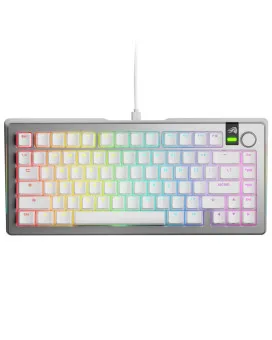 Tastatura Glorious GMMK 3 PRO 75% Pre-Built ANSI - Modularna Silver 