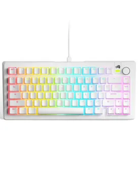 Tastatura Glorious GMMK 3 75% Pre-Built ANSI - Modularna White 