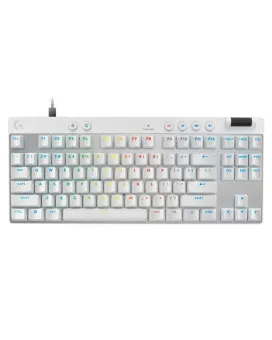 Tastatura Logitech G PRO X TKL - Lightspeed Wireless - White - Tactile 