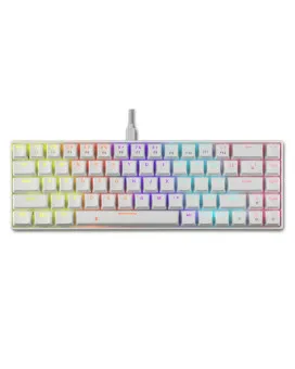 Tastatura Spartan Gear Pegasus Mini 60% Wireless - White 