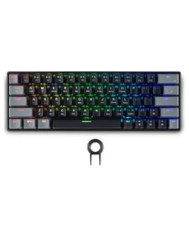 Tastatura Spartan Gear Pegasus 2 RGB Wireless - Black / Grey 