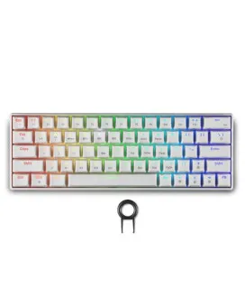 Tastatura Spartan Gear Pegasus 2 RGB Wireless - White 