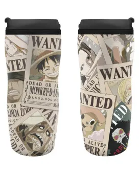 Travel Mug AbyStyle - One Piece - Wanted 