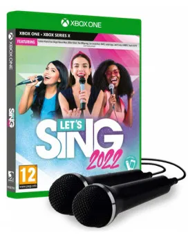 XBOX ONE Let's Sing 2022 + 2 Mic 