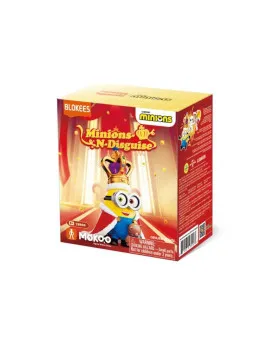 Action Figure Blokees Minions - Model Kits - Minions Mokoo Series - Minions-N-Disguise