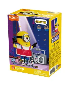 Action Figure Blokees Minions - PreCool Model Kits - Minions Celebration Party